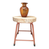 Vintage Stool Side Table