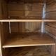 Wedding wardrobe, Provençal in solid walnut