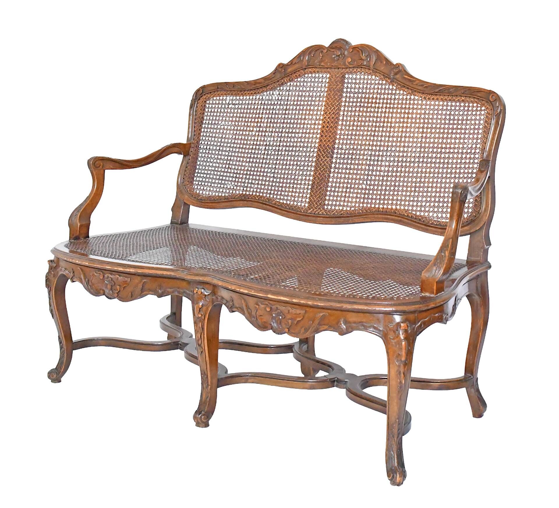 Banquette de style Régence