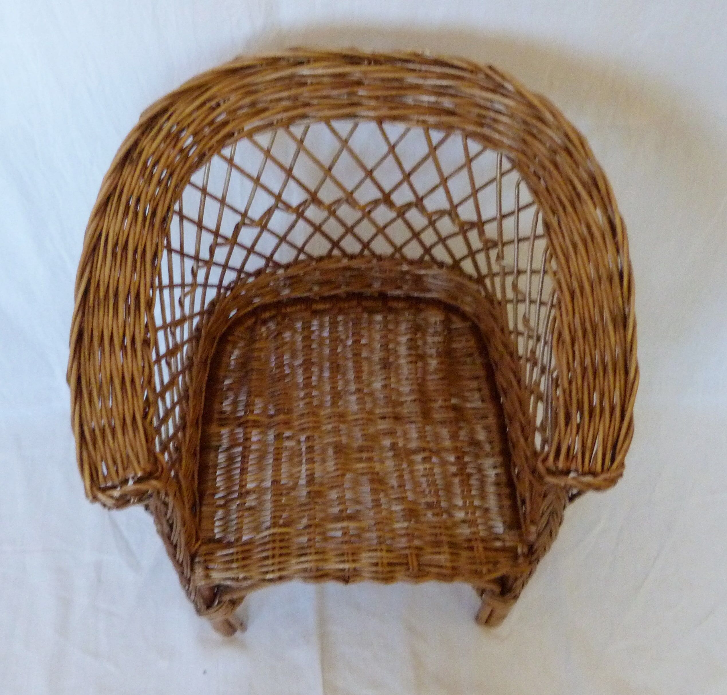 Rattan armchair years 60