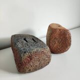 Raw stoneware vase, 1970