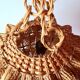 Scandinavian hanging rope and rattan 60s