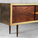 Mid-century modern Swedish rosewood and birch sideboard, 1960s
