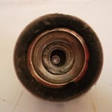 Briquet de table en métal argenté