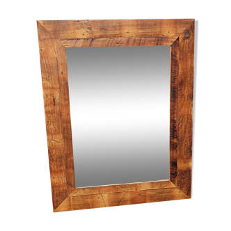 solid teak mirror 93.5 x 2.5 x 117 cm