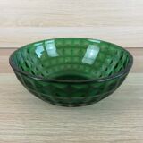 Saladier en verre vert