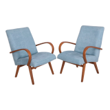 Vintage Model 53 Lounge Chairs by Jaroslav Smidek for TON, 1960s, Set of 2