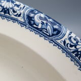 hollow serving dish François 1st dragon salamander iron earth Salins