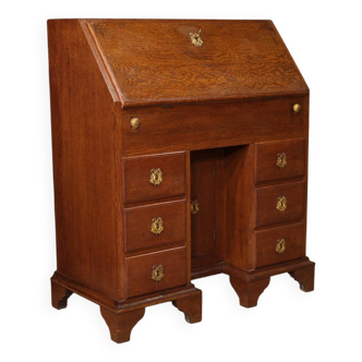 20th century Dutch oak desk