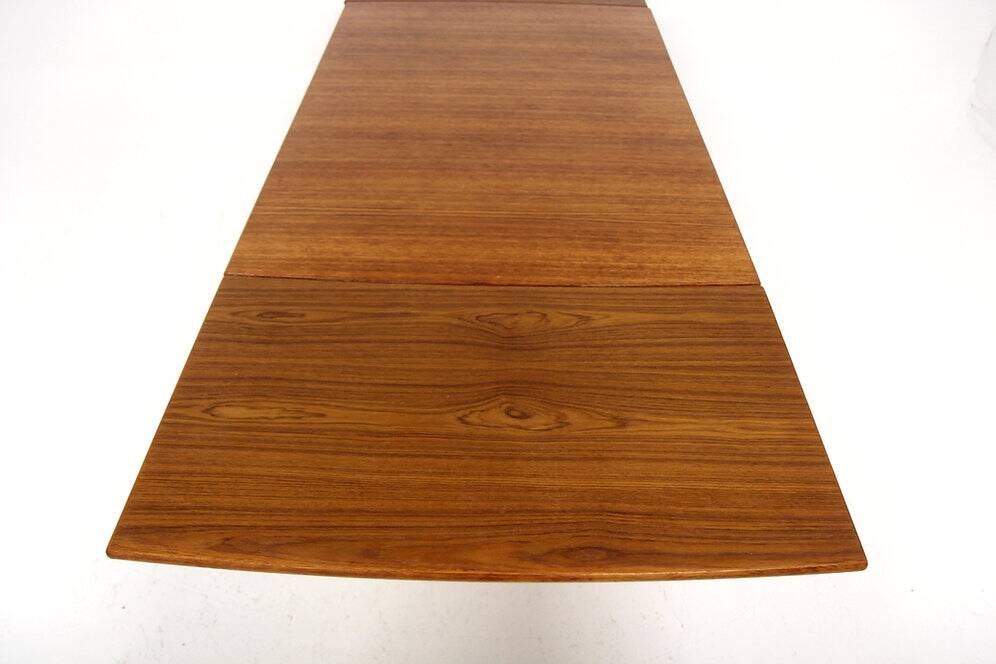Teak "wallet" dining table, Sweden, 1960s
