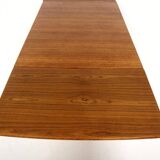 Teak "wallet" dining table, Sweden, 1960s