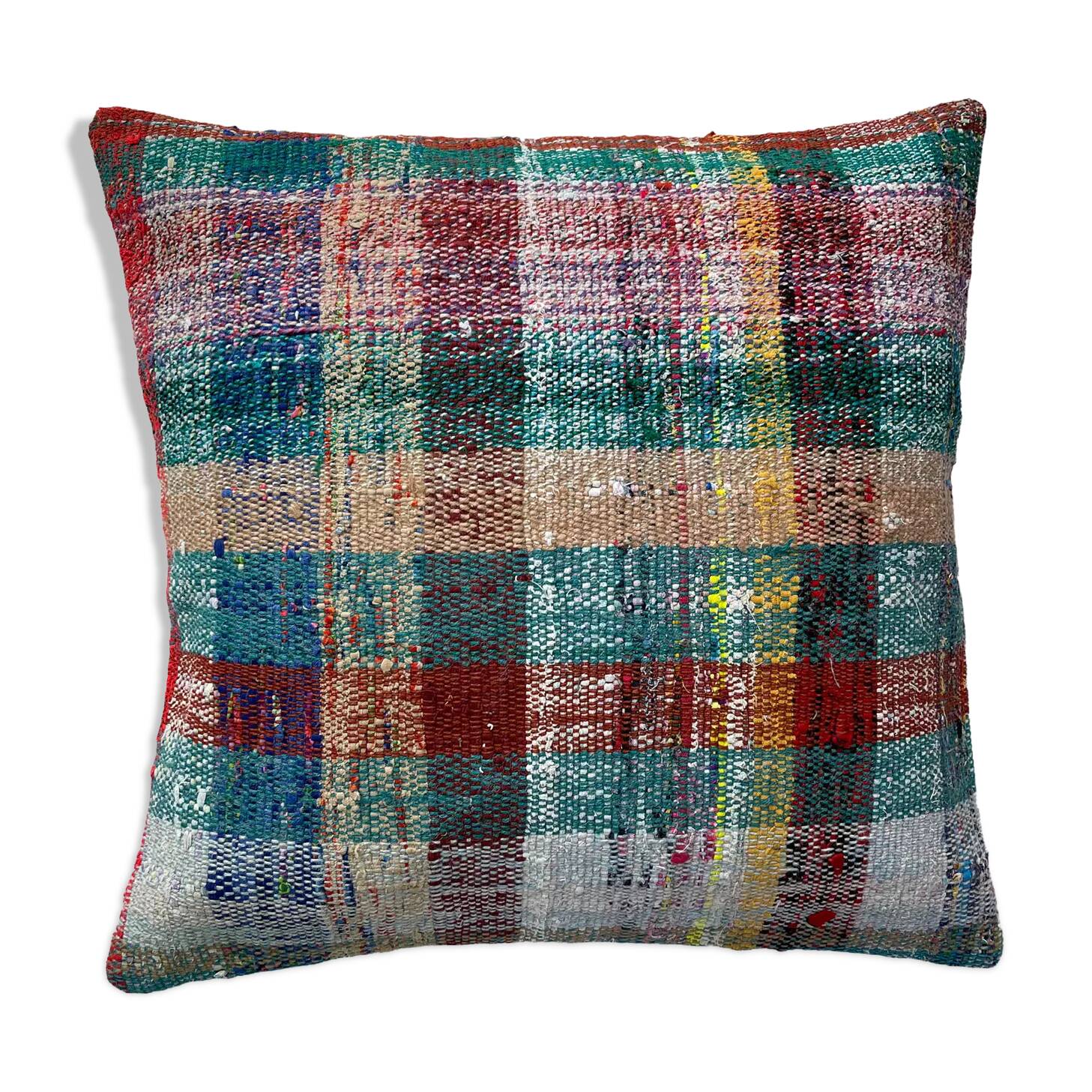 Housse de coussin Kilim turc vintage, 60 x 60 cm