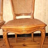 Four dining room chairs