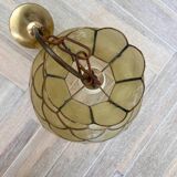 Golden mother-of-pearl "Mermaid" earrings