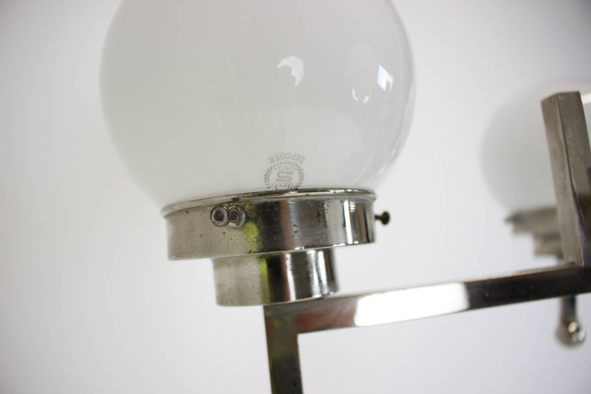 Art Deco Candlestick, 1930s, Czechoslovakia