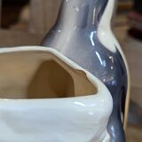 Pichet vintage pingouin barbotine