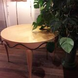 Round sycamore table