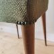Lot of 6 Italian oak chairs from the 60s