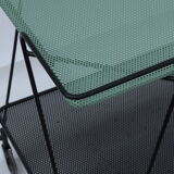 Perforated metal rolling table