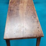 Walnut farm table - 6 feet - 10 places