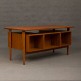 Kai Kristiansen free standing teak desk
