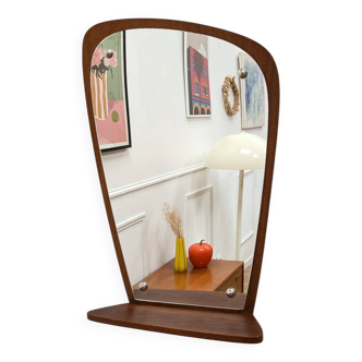 Miroir en teck