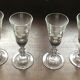 6 vintage 60's liqueur glasses in their original box.
