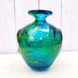 Thick glass vase design Molina Italy