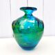 Thick glass vase design Molina Italy