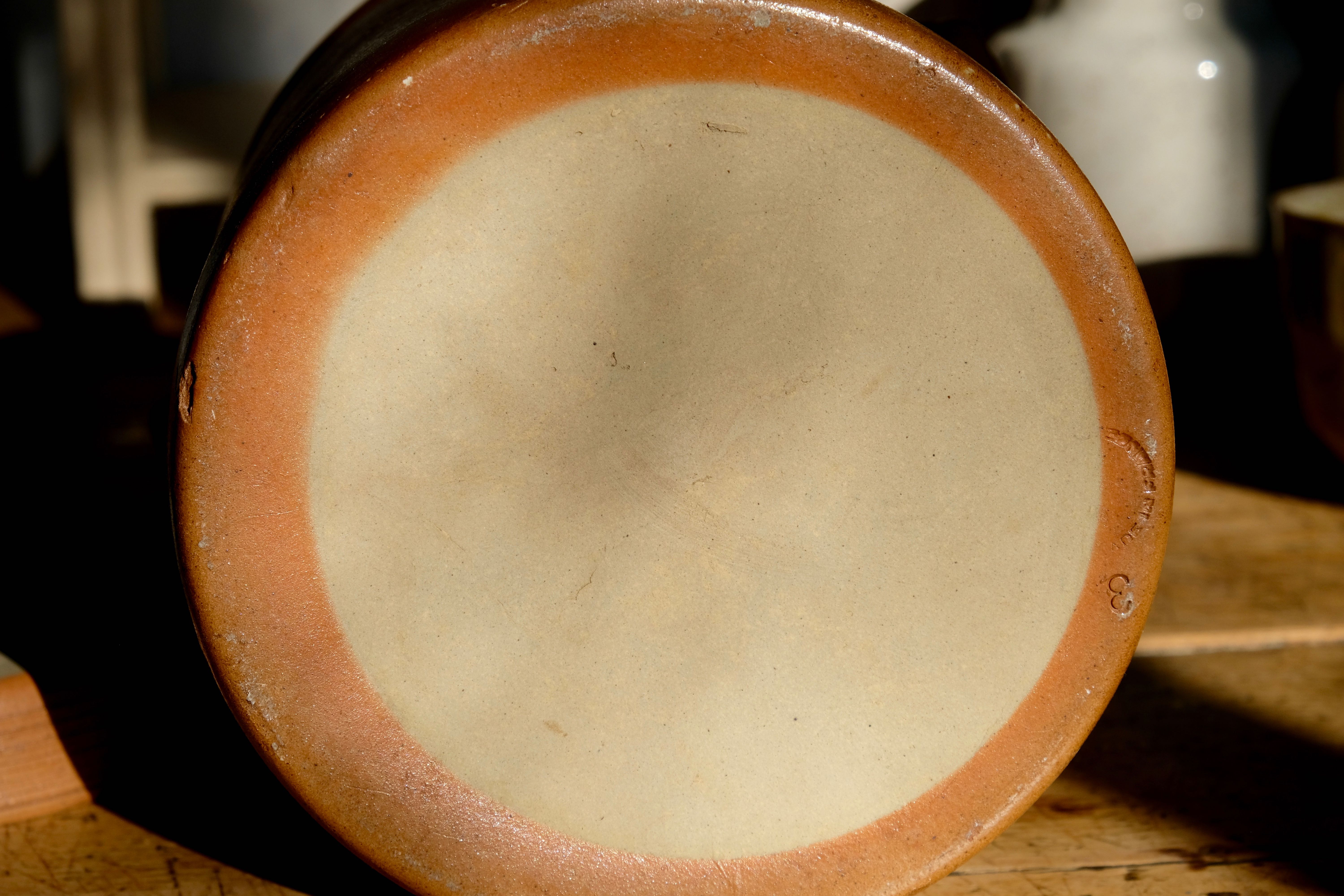 Ancient sandstone pot