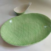 Dish and sauce boat Mistral Salins France