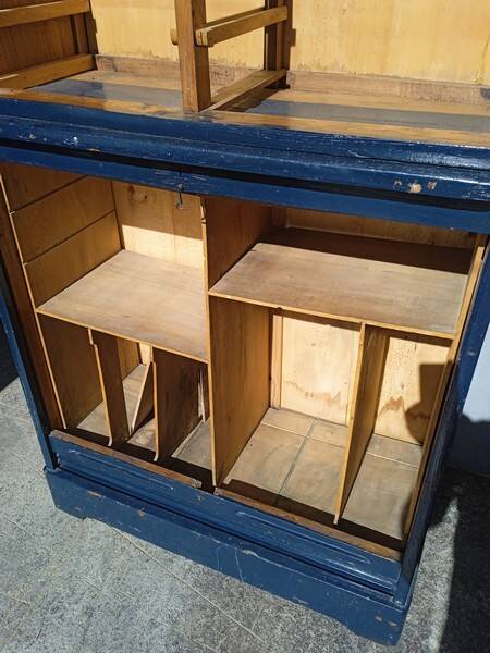 Curtain furniture / vintage wood trade ep 1940/50