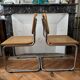 Pair of Cesca Italy caned chairs 1970