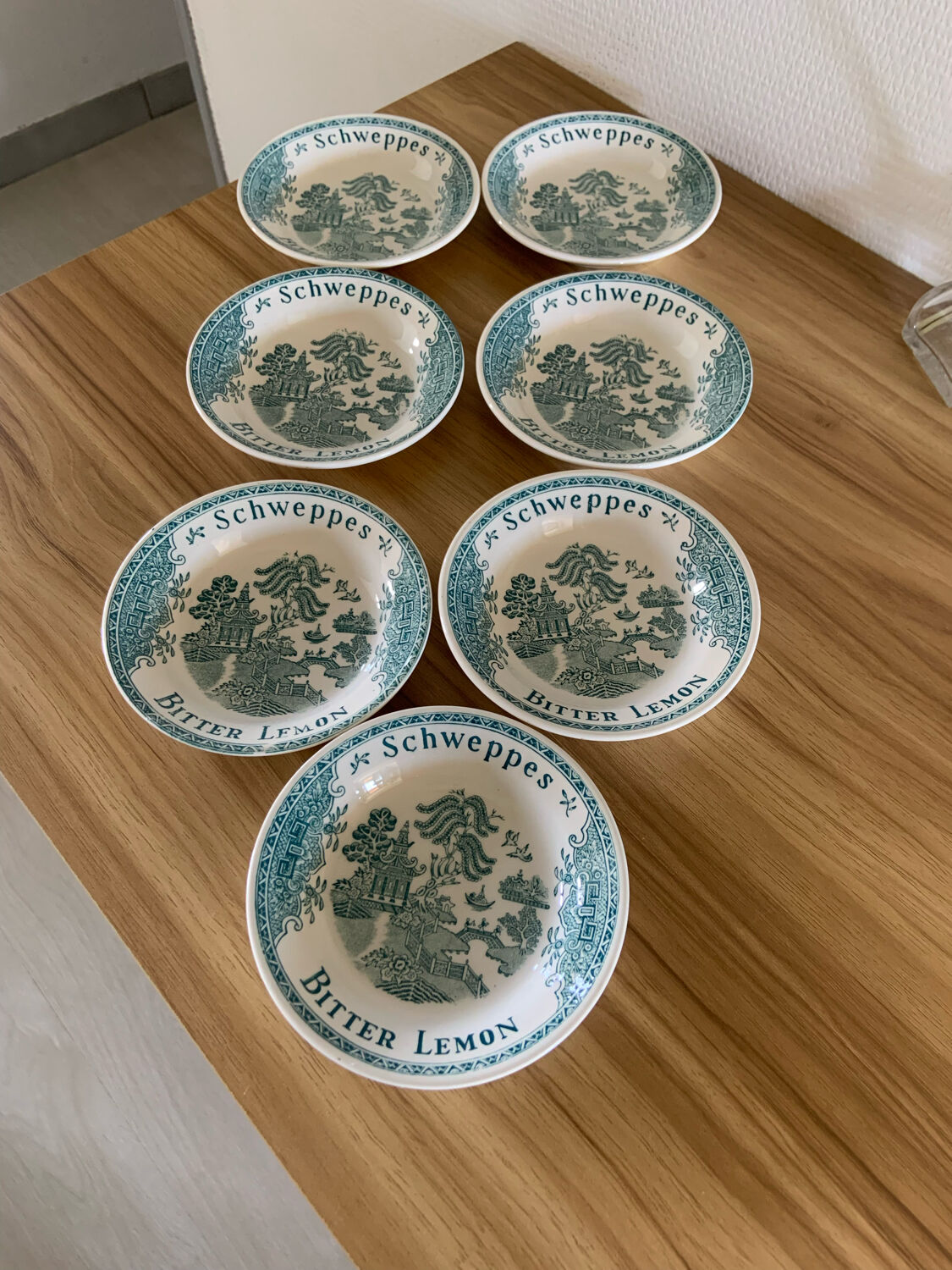 Schweppes vintage cups