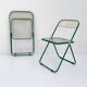 Green Plia Chair by Giancarlo Piretti for Castelli, 1960
