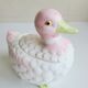 Vintage duck barbotine