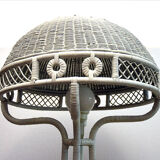 Italian mid-century rattan floor lamp, 1950s