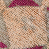 3x11 pale orange turkish vintage runner rug 75x332cm