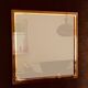 Postmodern Square Bronze Mirror from Belgo Chrom, Belgium, 1980s