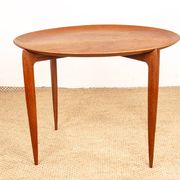 Coffee table, foldable, Danish in teak, model 4508 by Engholm and Willumsen.