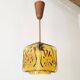 Suspension scandinave vintage 1960
