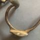 Pair of brass coat hooks
