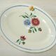Old oval dish Lunéville Art Nouveau
