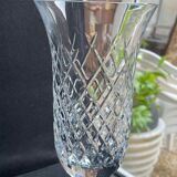 Sèvres crystal vase stamped