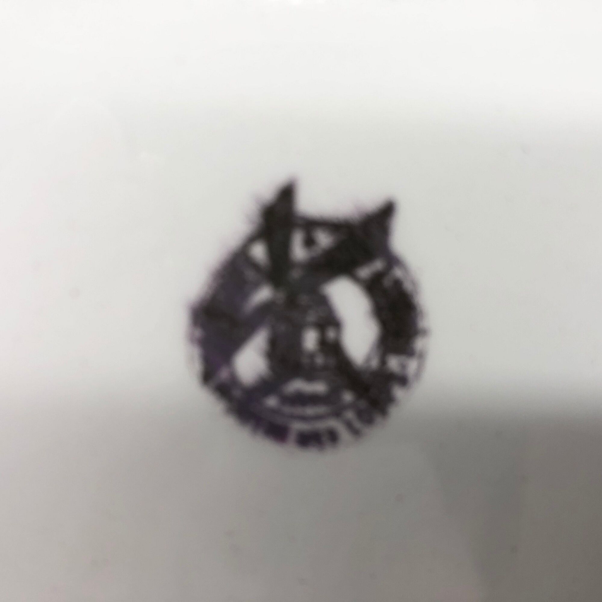 Round serving dish Orchies Moulin des Loups