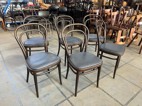 Suite de 6 chaises Thonet 214