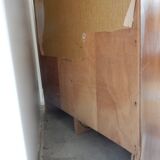 Double wooden curtain binder