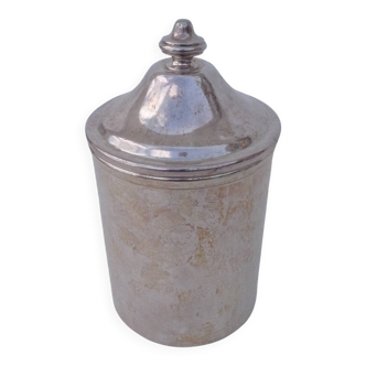 Silver-plated ice stamp