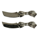 Metal butter knives
