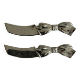 Metal butter knives